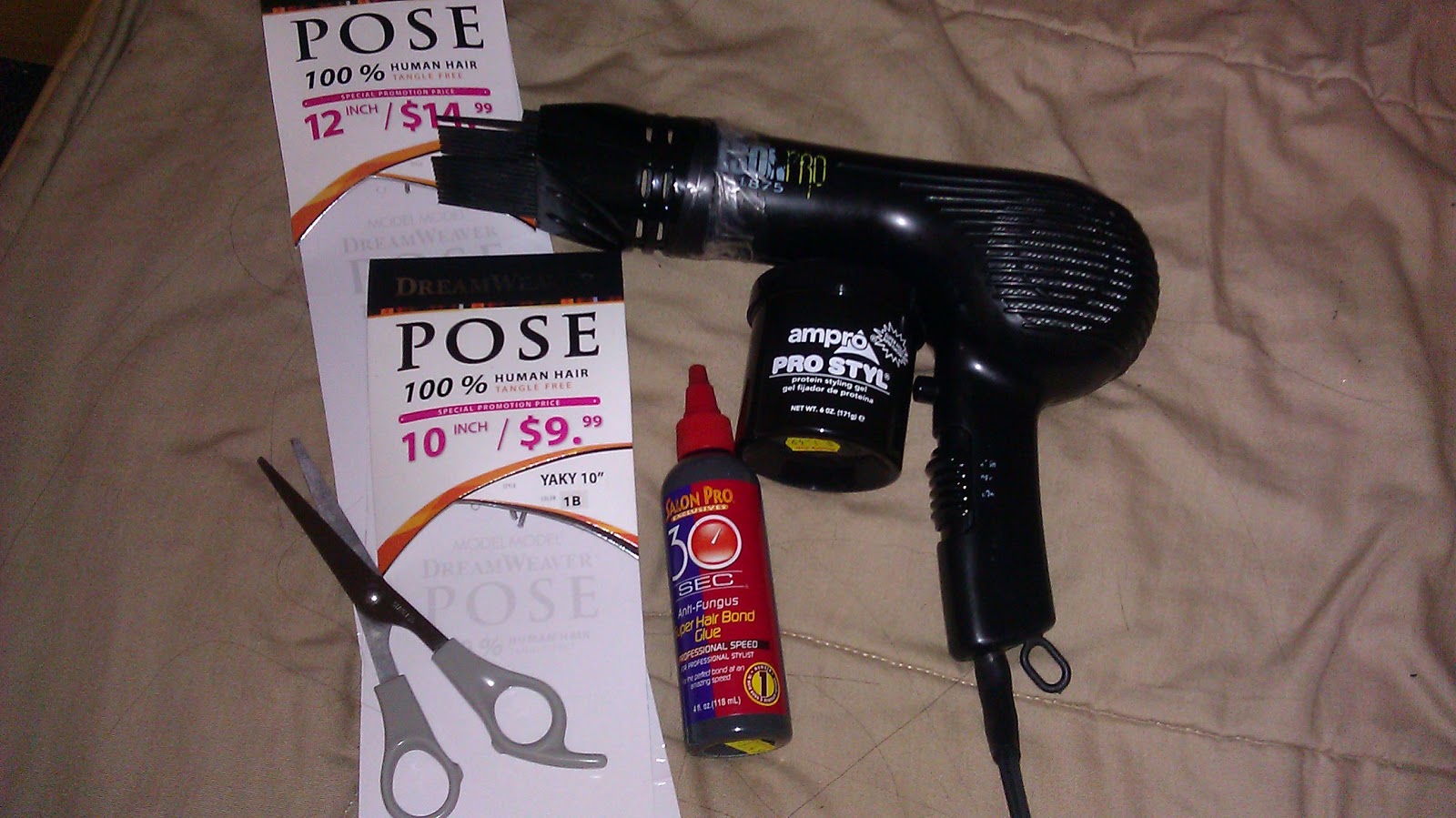 Blog Glue in Track On French Braid