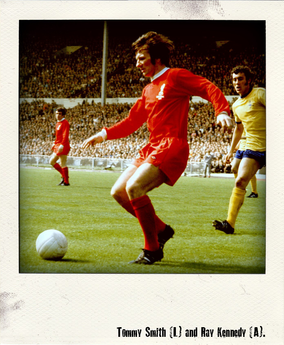 THE VINTAGE FOOTBALL CLUB FA CUP FINAL 1971. Arsenal vs Liverpool F.C.
