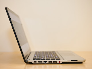 HP Envy 14 Spectre Left Side