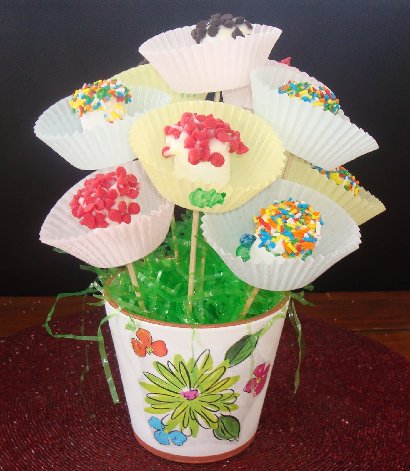 LoveNLoot Marshmallow Treats Flower Bouquet Take Two!