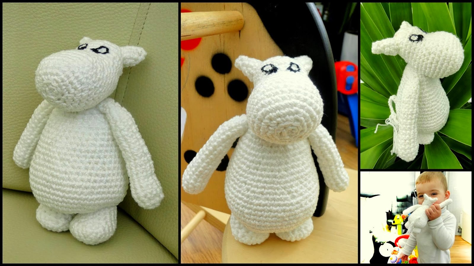 3 Rabbits Patterns: Free Moomin Crochet Pattern