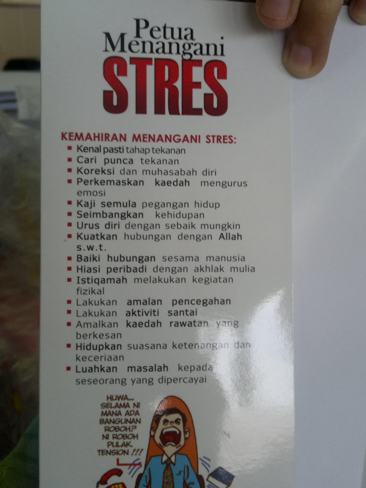 menangani stress