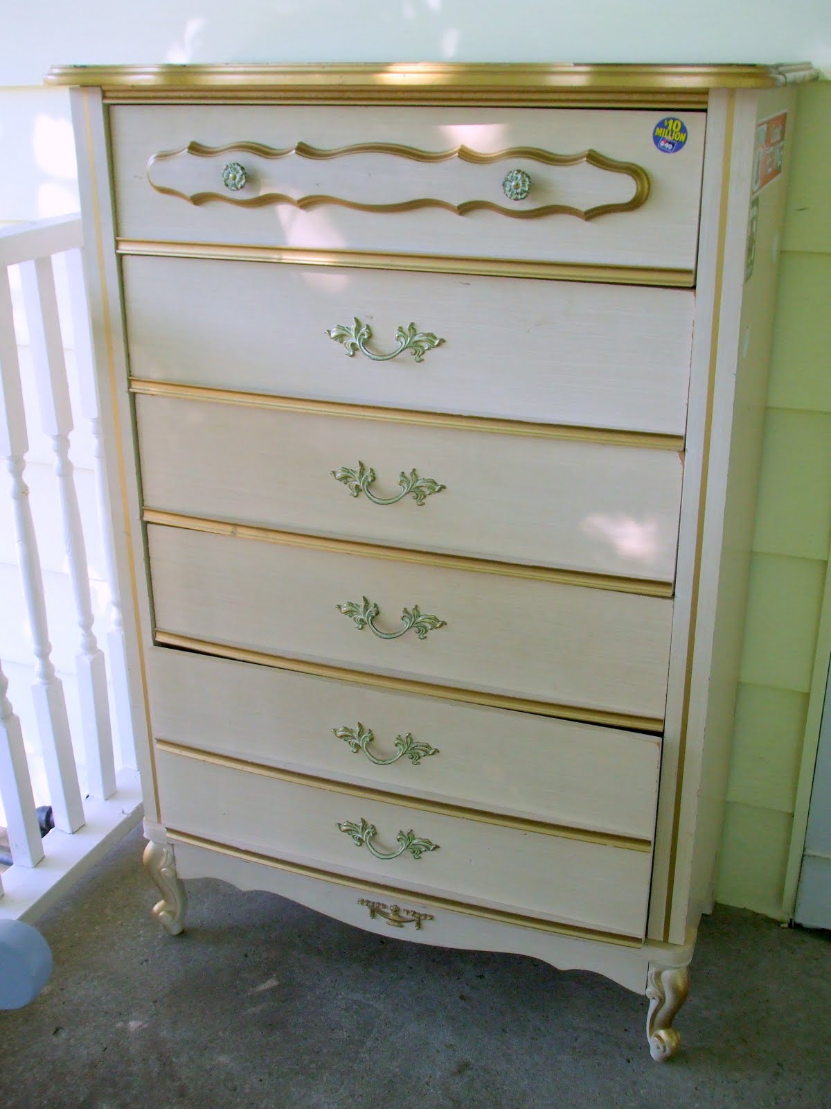 simply chic treasures French Provincial Dresser