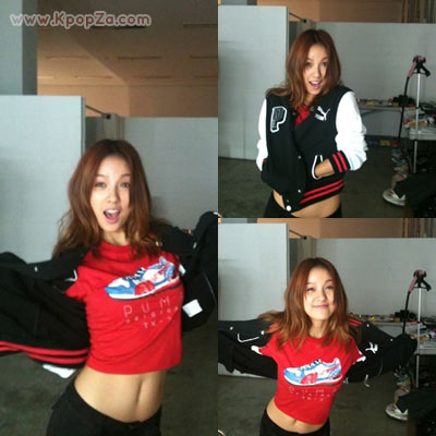 Lee Hyo Ri อวดหุ่นโชว์เอวบางลงทวิตเตอร์