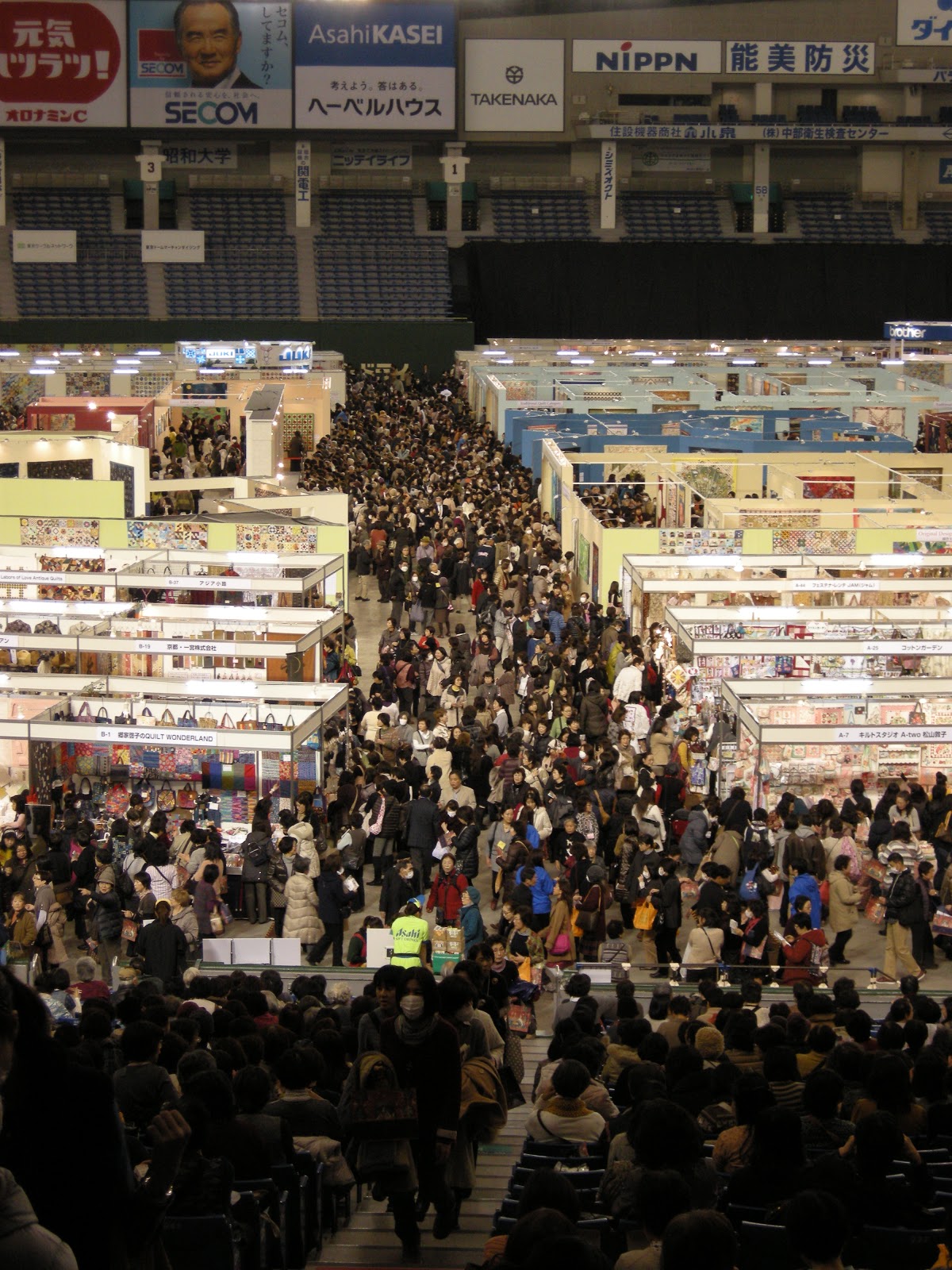 Queenie's Needlework Tokyo International Great Quilt Festival Day 1