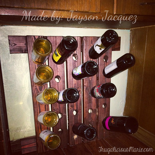 DIY Wine Riddling Rack! Frugalicous Marie