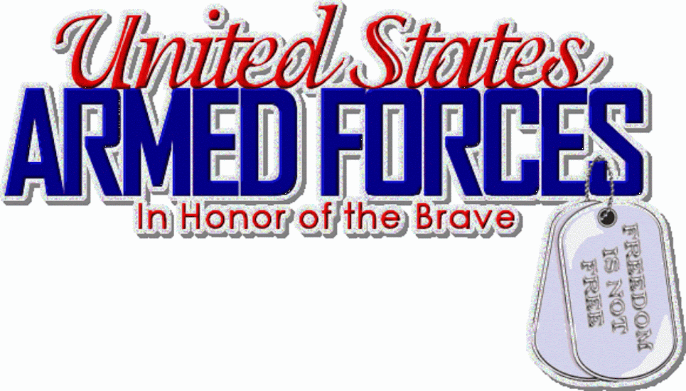 UNITED  STATES  ARMED  FORCES  -  WE  HONOR  THE BRAVE
