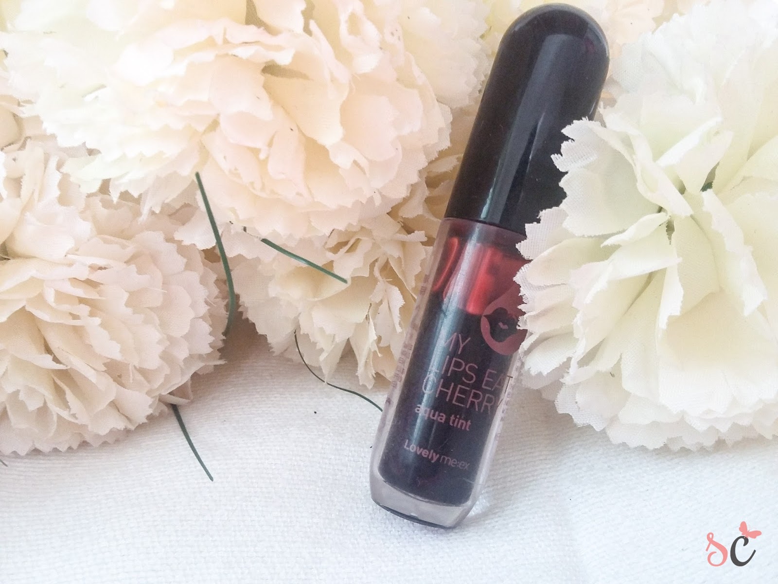 The Face Shop My Lips Eat Cherry Aqua Tint in Bloody Red REVIEW
