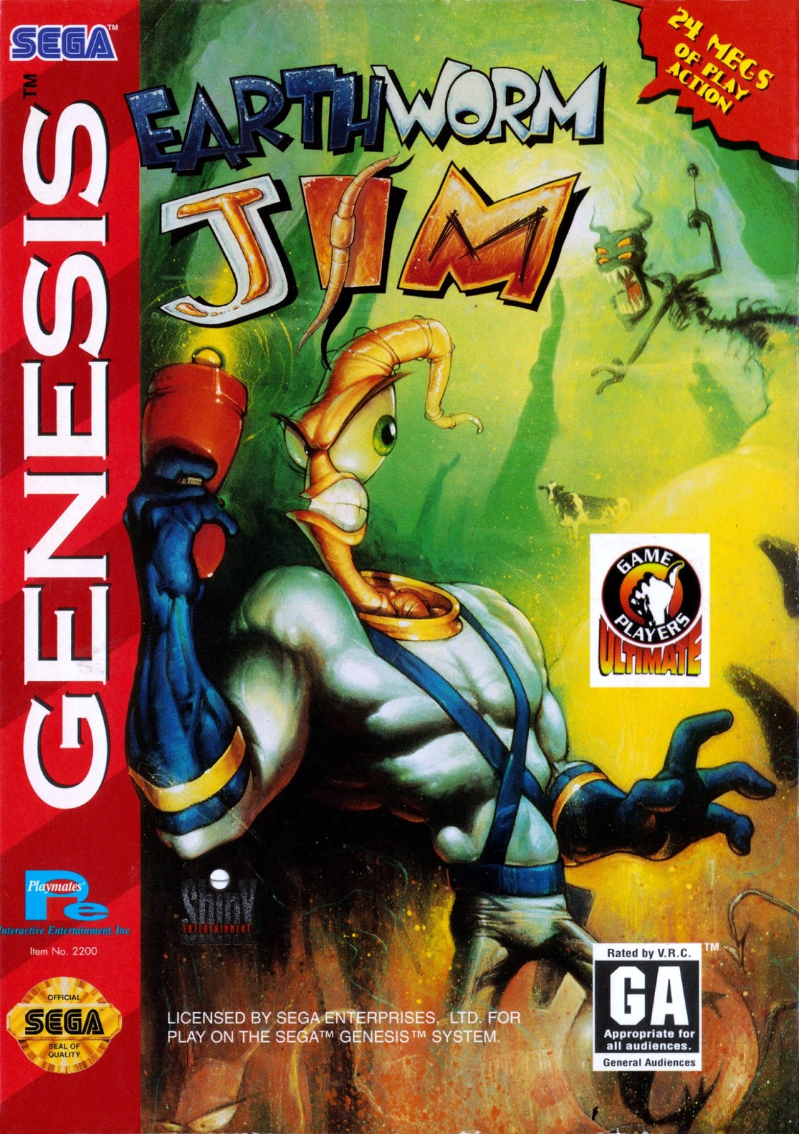The RetroCritic EARTHWORM JIM REVIEW A GREAT GAME DAY