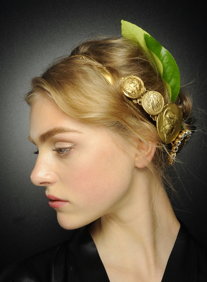 Tuba Edman: Dolce&Gabbana SS14 Womens: Hairstyles