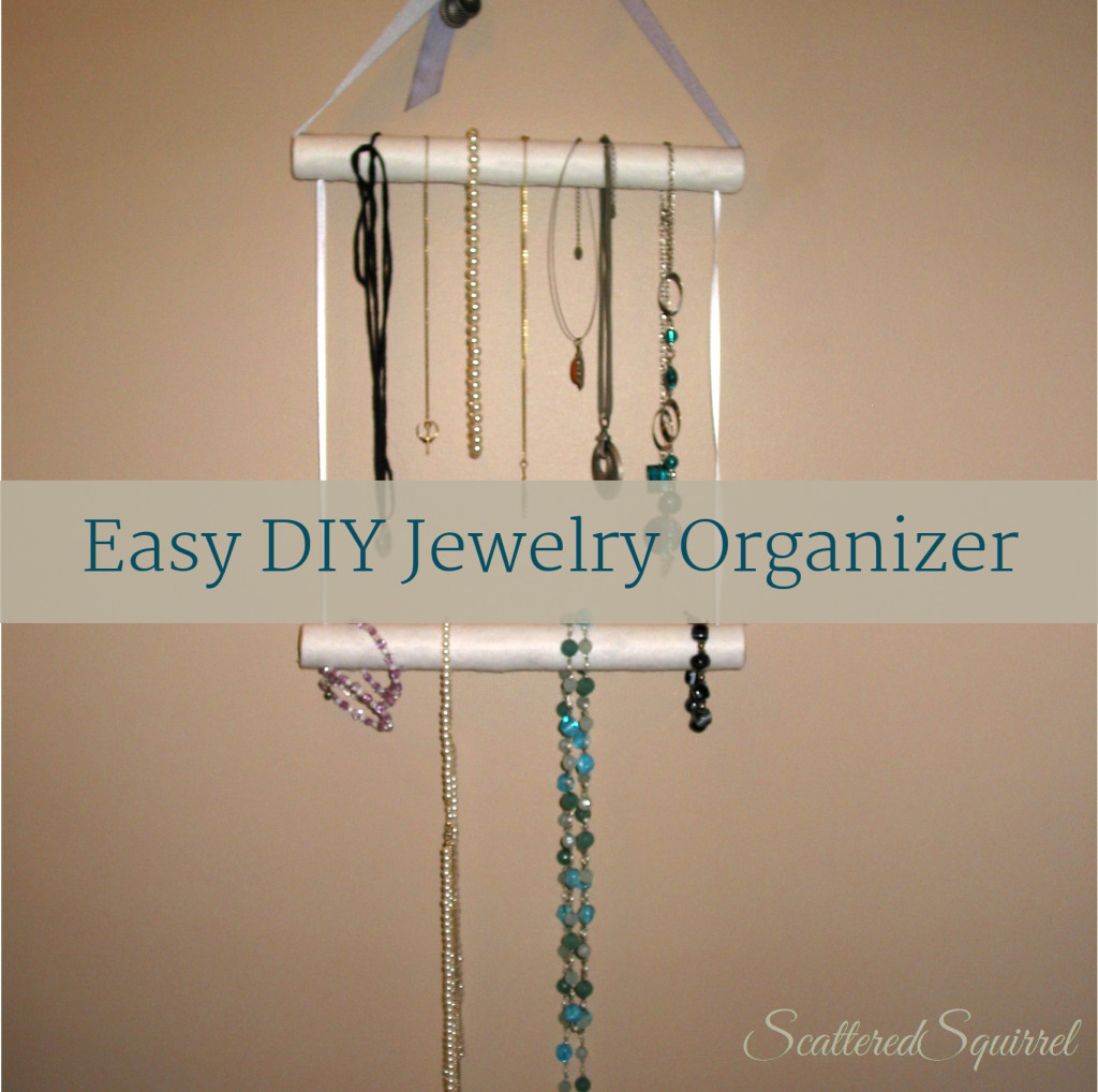 Day 9 Necklace Organizers {31 Cheap & Easy DIY Organizers} From