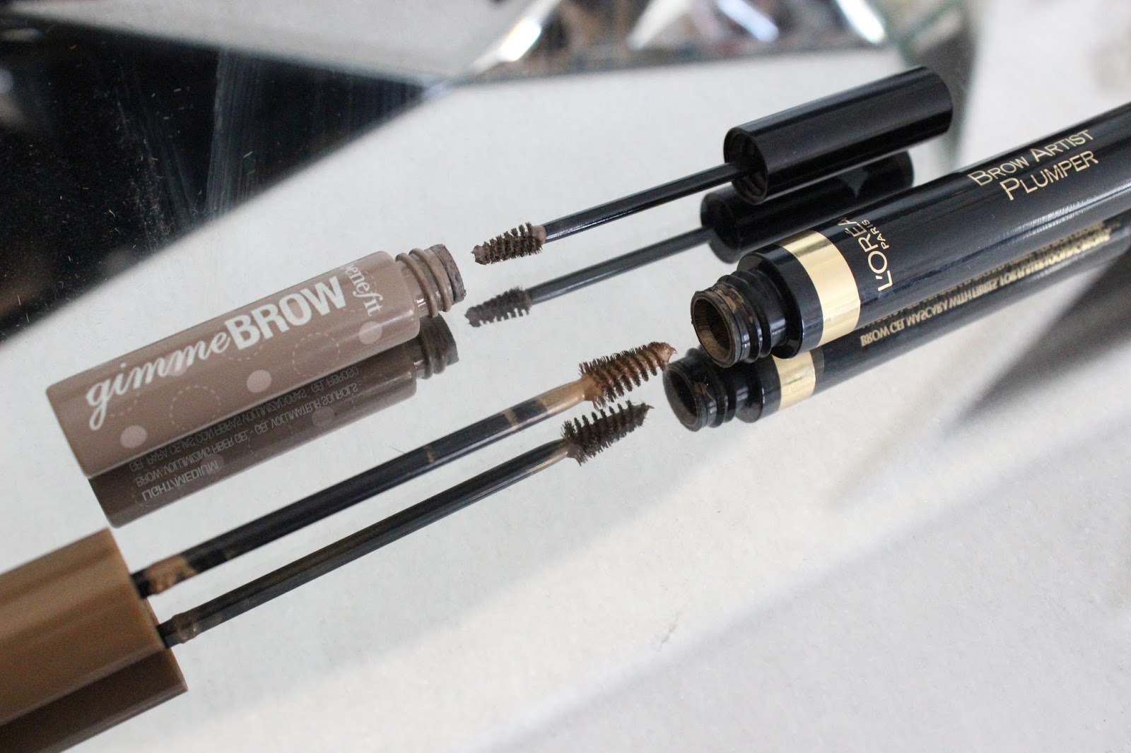 Benefit Gimme Brow Vs L'Oreal Brow Artist Plumper