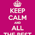 All the best , sayang!