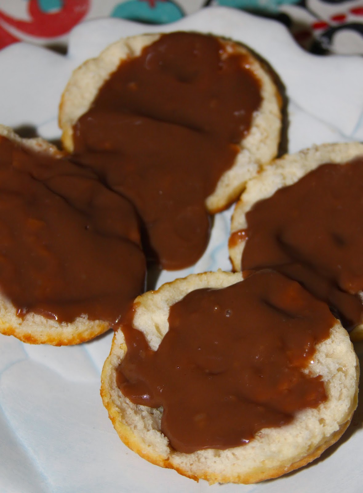 For the Love of Food Southern Honey Butter Cream Biscuits and