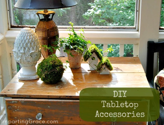 Imparting Grace: Inexpensive tabletop accessories