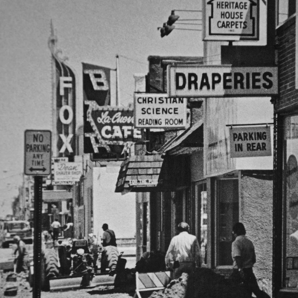 Colfax Avenue Colfax and Dayton looking east 1975