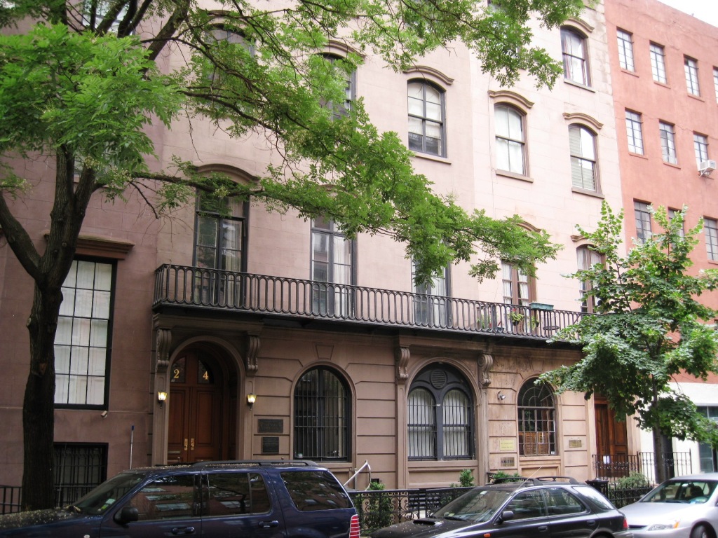 Daytonian in Manhattan The 1852 Winfield Scott House No. 24 West
