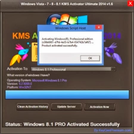 KMS Activator Ultimate 2014 v1.6 Includeing key