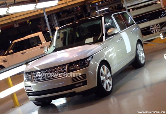 Vaza imagem do Range Rover 2013 