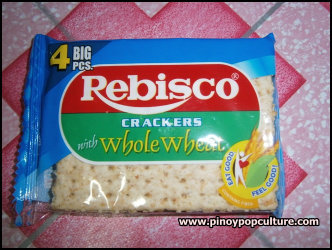 Pinoy Pop Culture Rebisco Crackers with Whole Wheat