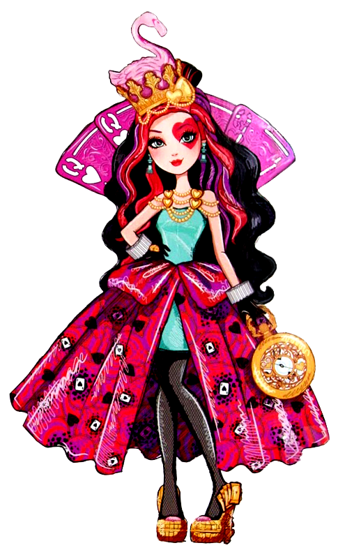 Ever After High-Pretty: Artwork completo de Lizzie Hearts Way Too ...