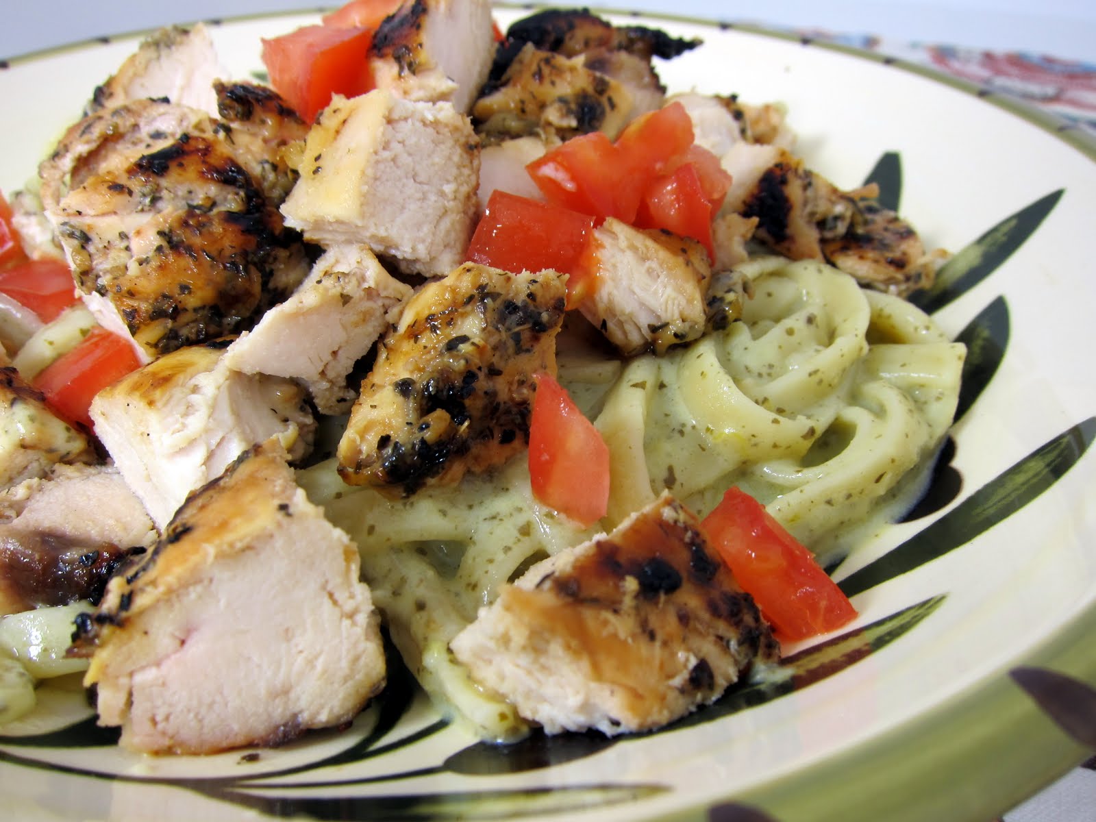 Creamy LemonPesto Chicken Pasta Plain Chicken