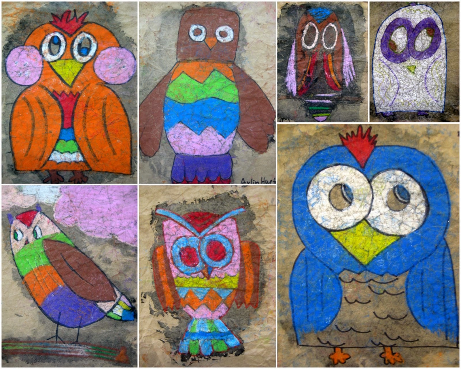 Creativity First! Batik Owls