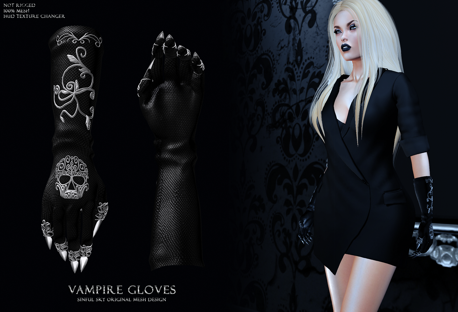 Vampire Gloves.