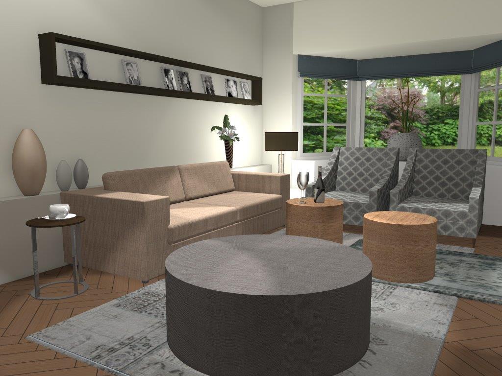Arnoud herberts interieurarchitect: ontwerp woonkamer te naarden..