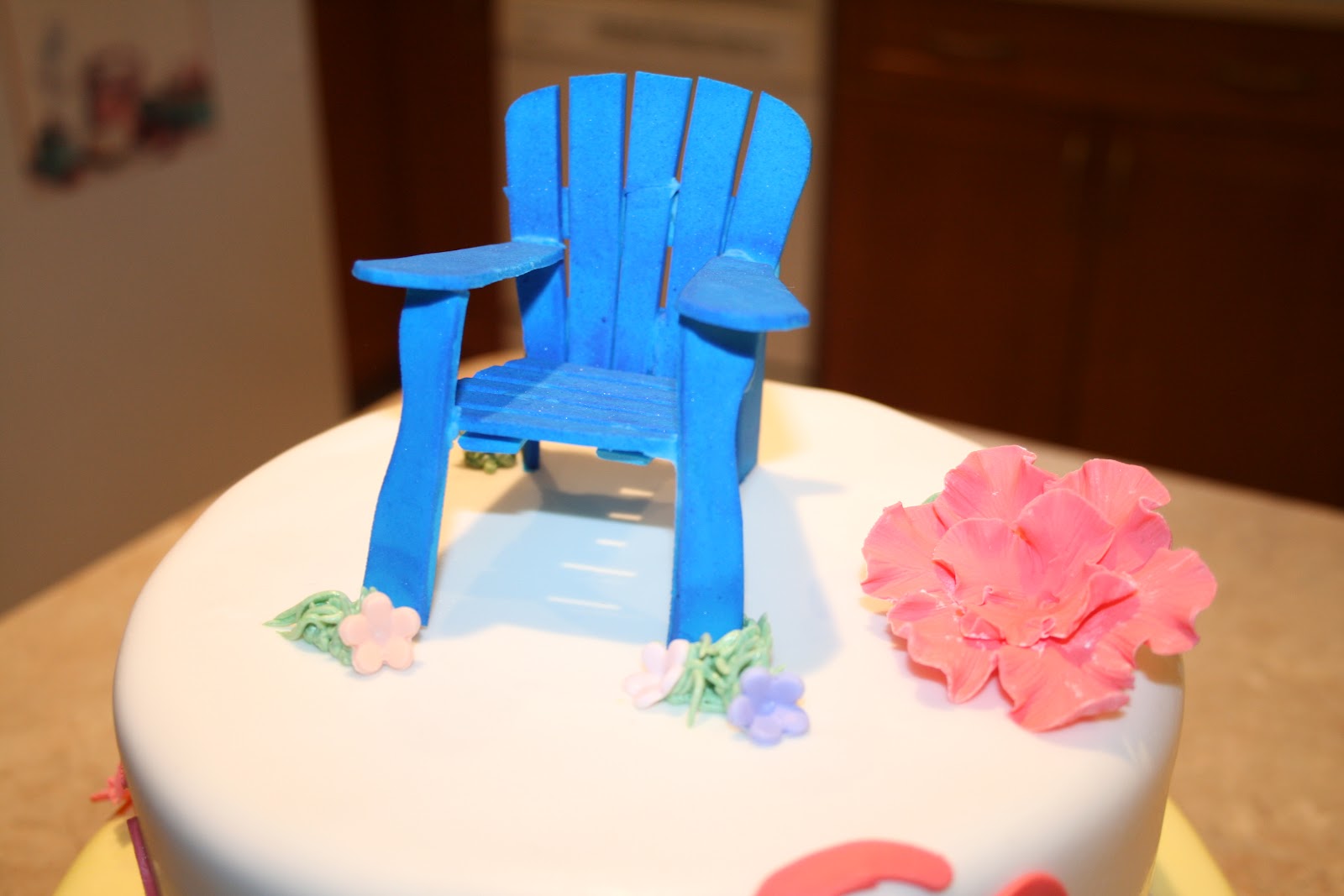 how to make an adirondack chair from fondant
