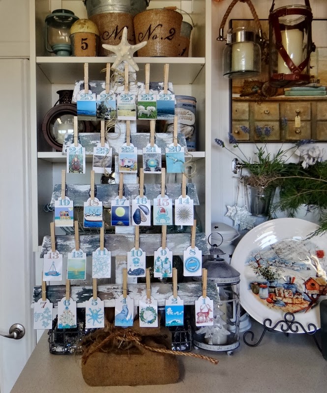 ...a quiet life... a seaside advent calendar