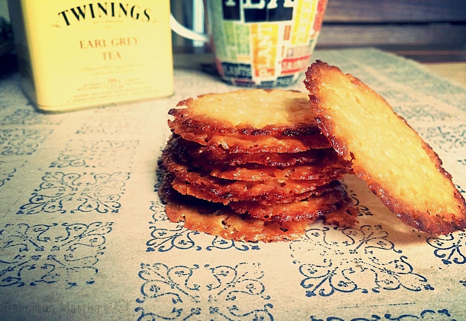 Honey Lace Cookies [Galletas de encaje]