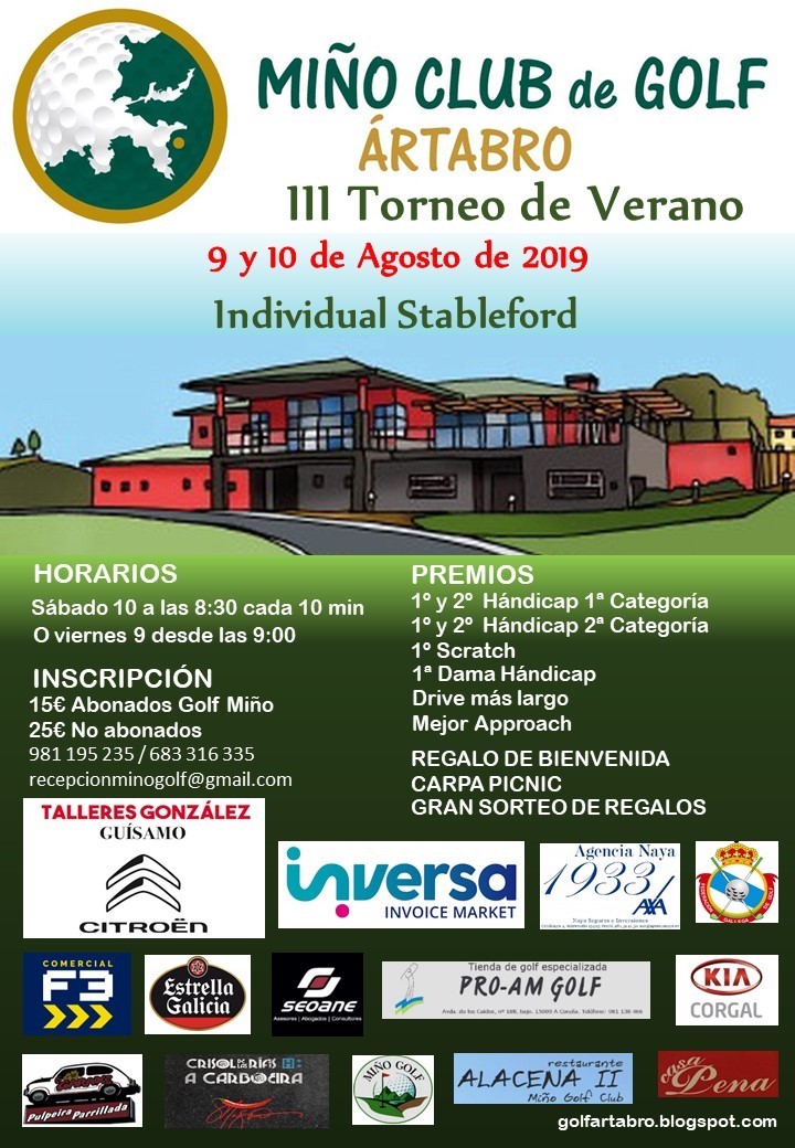 III Torneo Ártabro golf