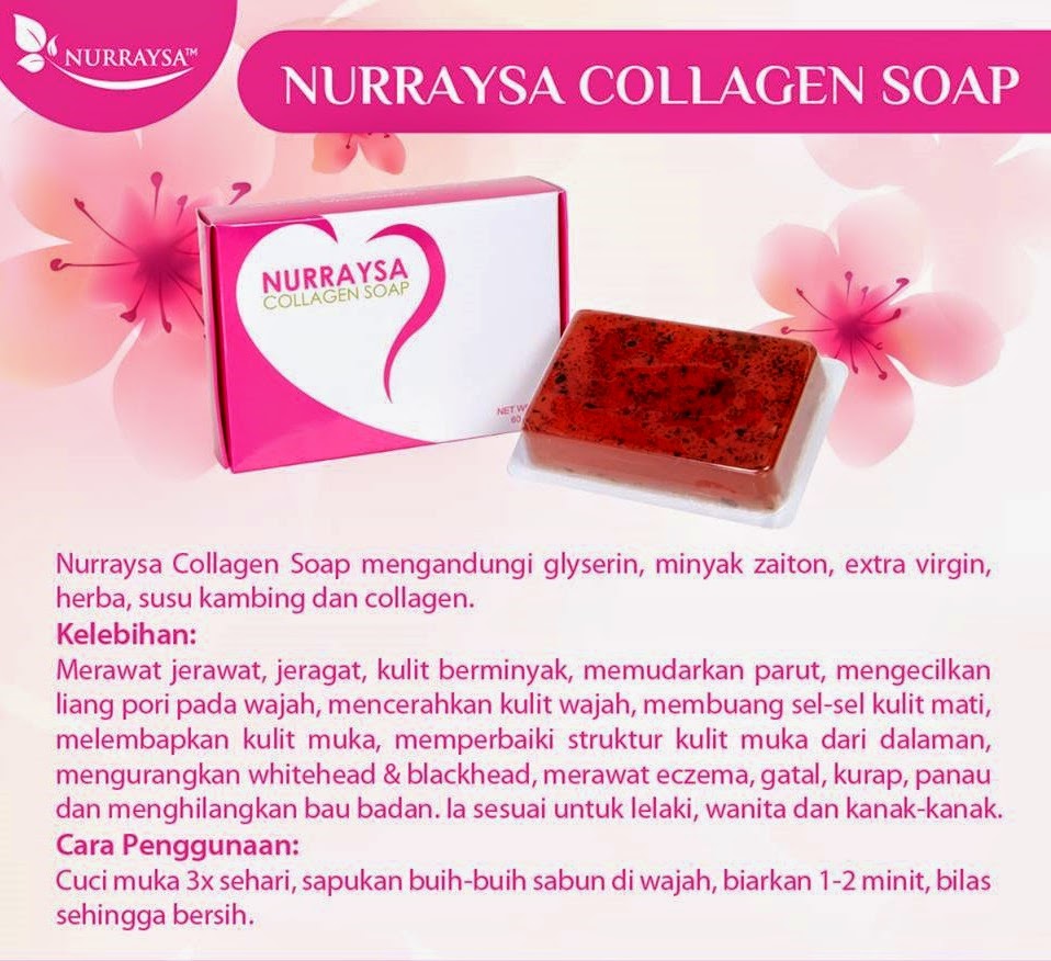 Nurraysa Collagen Soap nurraysa collagen soap original murah berkesan Nurraysa Collagen Soap nurraysa collagen soap original murah berkesan