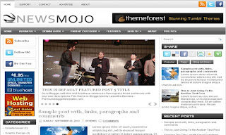 NewsMojo Blogger Template