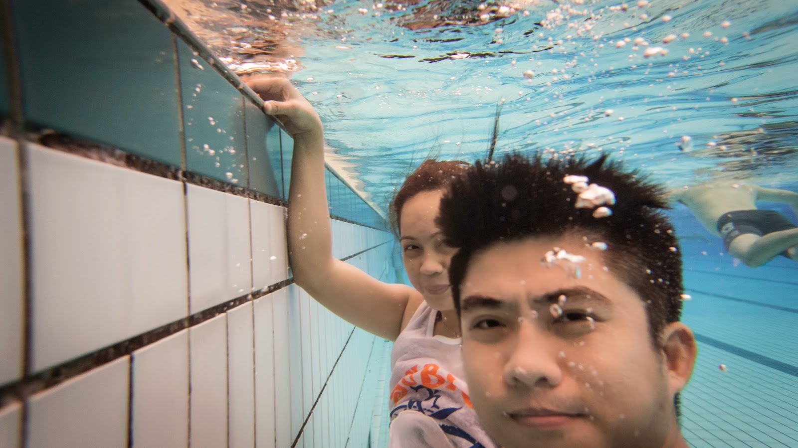 What Goes Around Afternoon Swimming at the Brunei National Swimming Pool