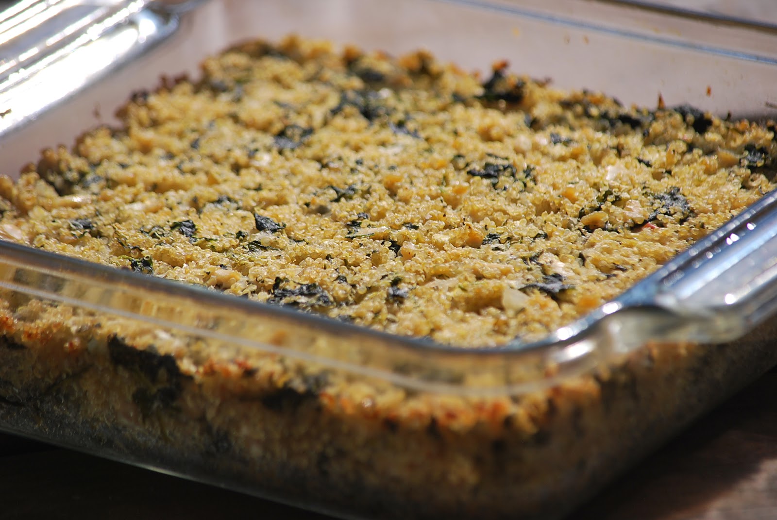 My story in recipes Baked Quinoa Squares