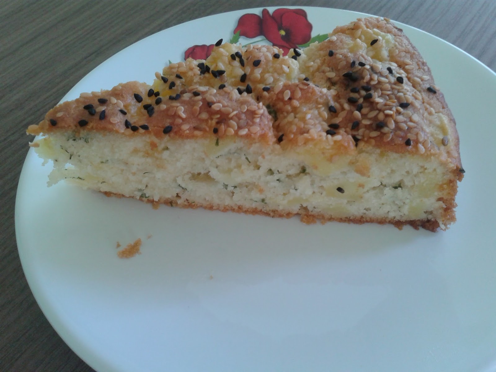 çatlak kafe Patatesli tuzlu kek