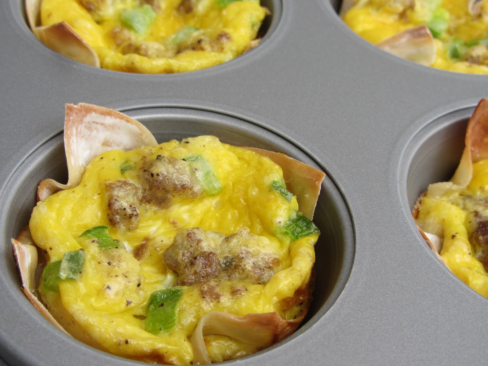 Been There Baked That Wonton Breakfast Cups