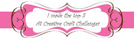 Top 3 Win at Creative Craft Challenges...22/01/2013 I won this challenge too!