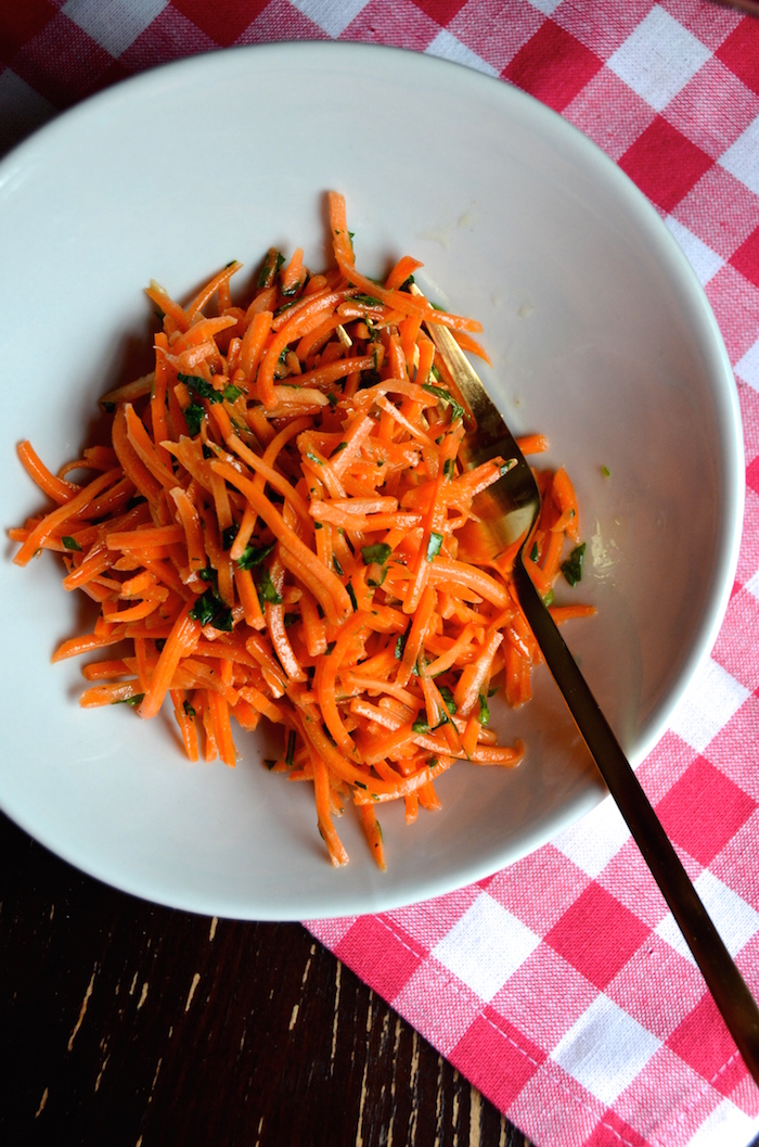 Carrot Salad with Dijon Vinaigrette - Always Order Dessert