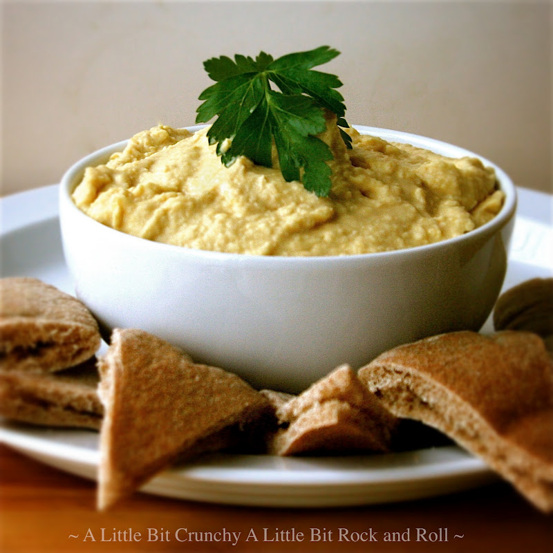 A Little Bit Crunchy A Little Bit Rock and Roll Easy Traditional Hummus