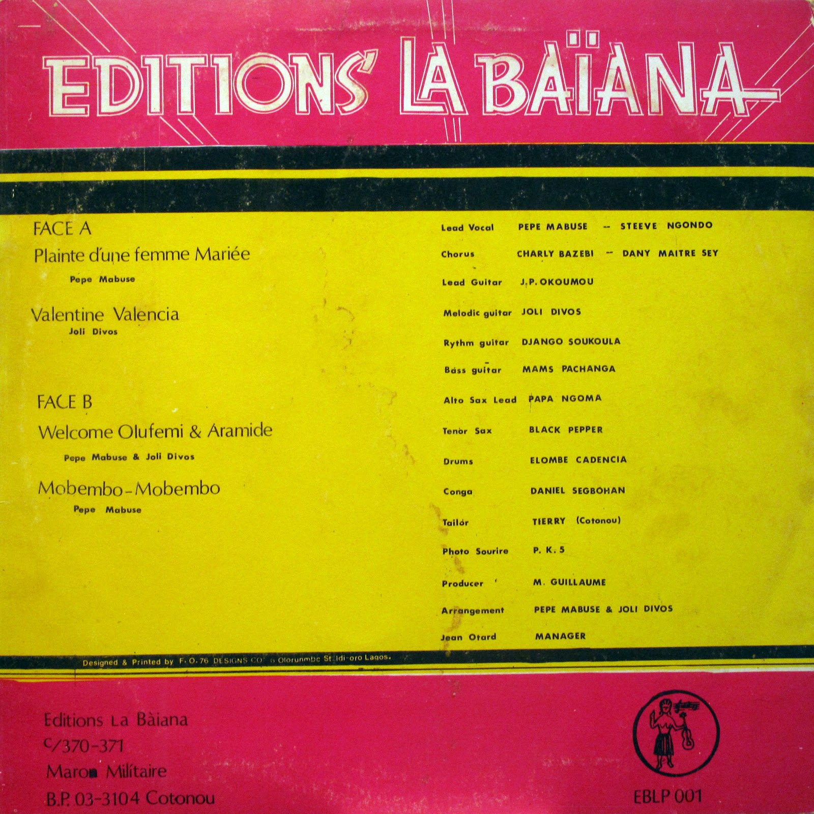 Orchestre La Baïana  feat. Danialou Sagbohan (1979) Orchestre+La+Bai%25CC%2588ana+%2528back%2529
