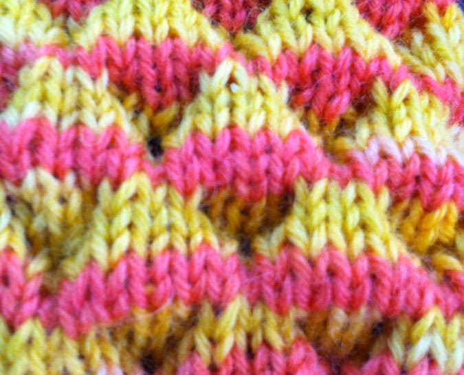 Knit Dimple Stitch The Weekly Stitch