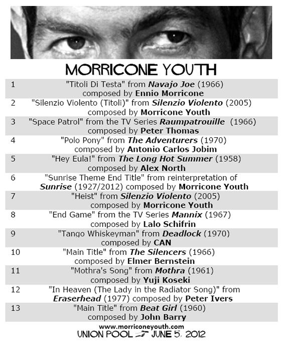 Morricone Youth Blogspot