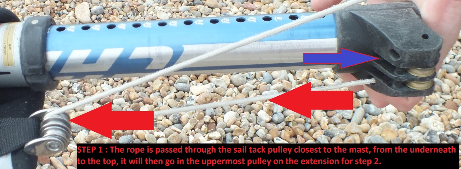 SpeedSurfing News Threading the Downhaul