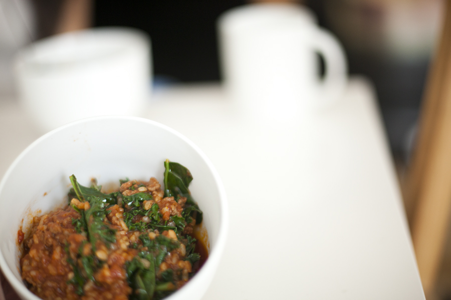 Milk & Mode Beef and Brown Rice Chili