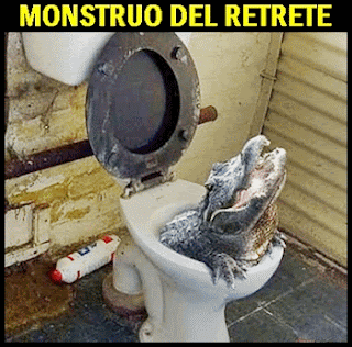 retrete monstruo