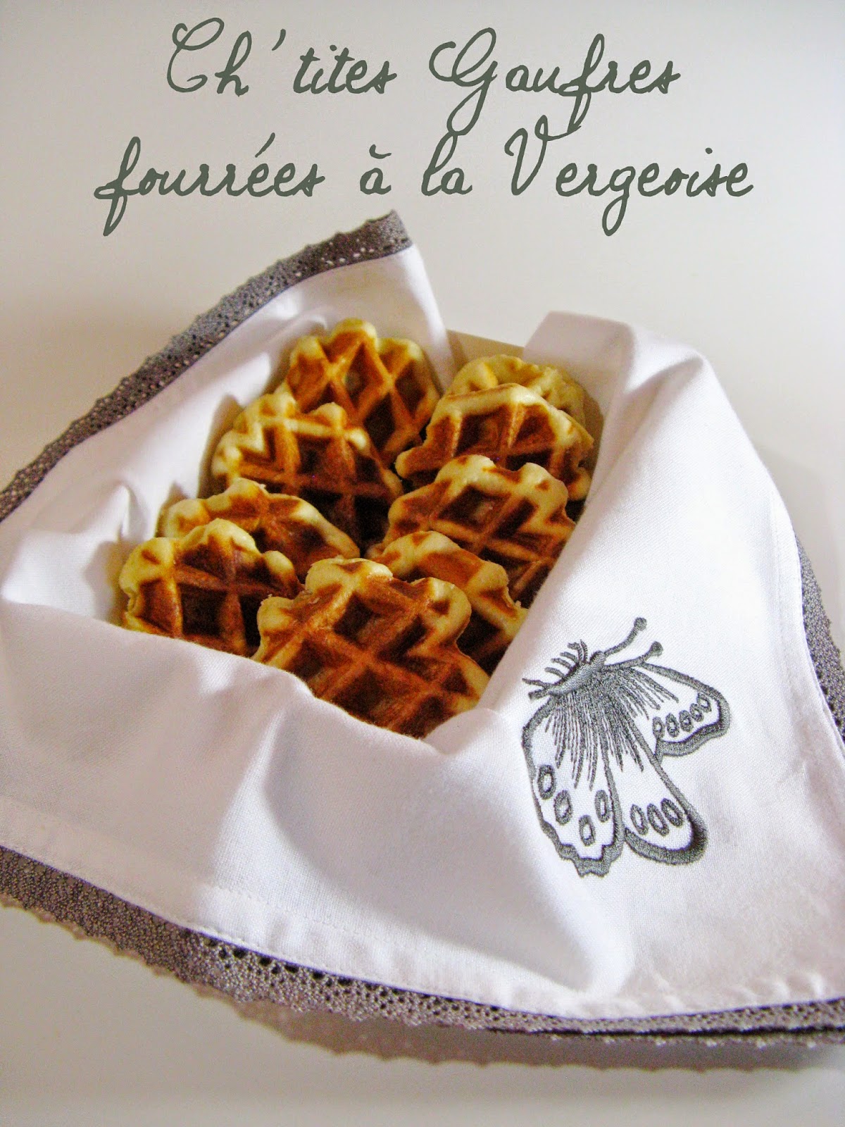 J En Reprendrai Bien Un Bout Ch Tites Gaufres Fourrees A La
