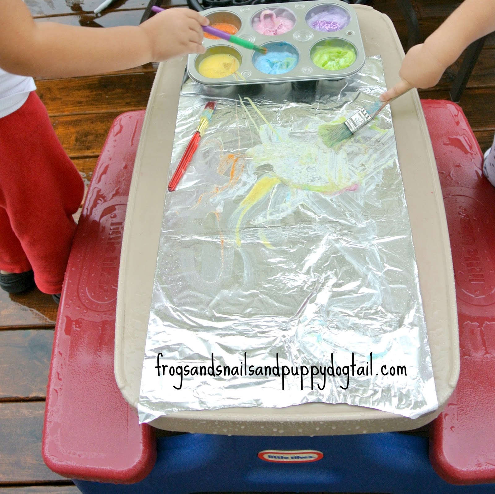 Foil Painting Sensory Art FSPDT